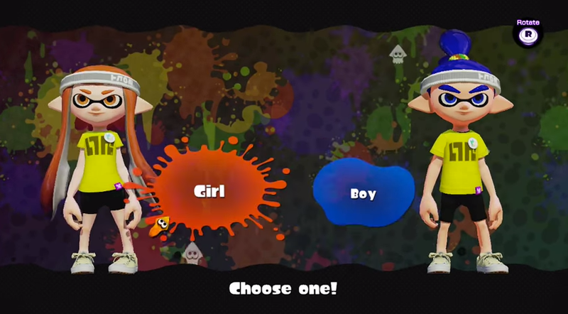 Illustration for article titled Splatoon Doesn't Assume You Want To Be A Boy